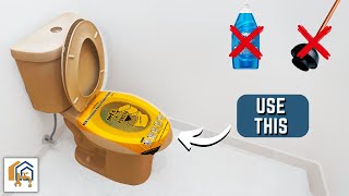 How to Unclog a Toilet, WITH Plunger, WITHOUT Plunger and Bare Hands