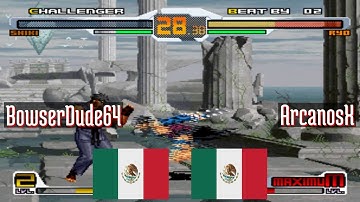 SNK vs Capcom Chaos Super Plus (FT5) - BowserDude64 (MX) vs ArcanosX (MX) - 2021-11-16