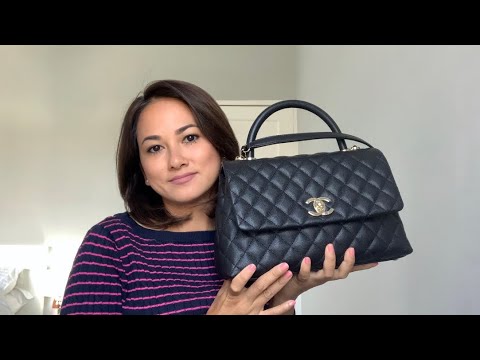 CHANEL COCO HANDLE BAG UNBOXING