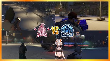 Besties Pull Up On Manor At Legion Square (Multi POVs) | NoPixel 4.0 GTA RP