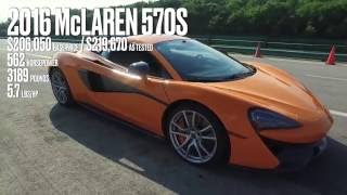 McLaren 570S at Lightning Lap 2016