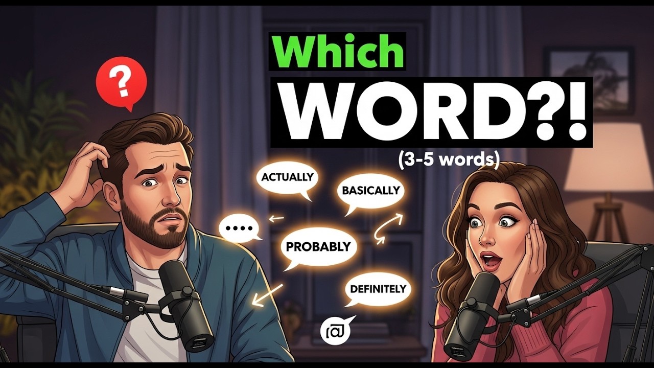 Повседневная английская лексика: Actually, Basically, Probably, Definitely.