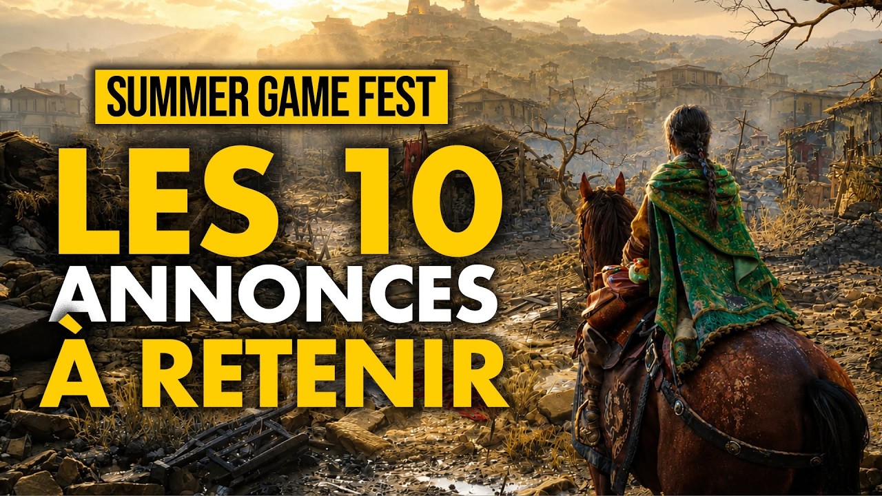 Summer Game Fest 2026 : Les 10 ANNONCES IMPORTANTES à retenir de la CONFÉRENCE 💥