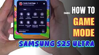 How to enable Game Booster on Samsung Galaxy S25 Ultra screenshot 2