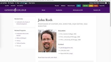 How to edit Faculty Profile pages