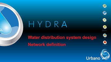 Water distribution system design – network definition
