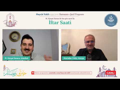 15. Ramazan/27 Nisan İftar Saati Programı - Mücteba Yıldız