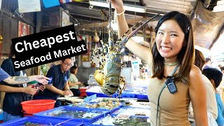 SEAFOOD Lover's Paradise in Pattaya🇹🇭 Lanpho Nakluea Market! screenshot 4