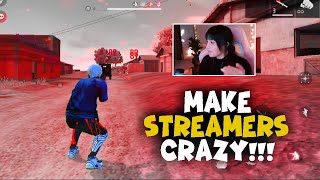 جعل الستريمرز يرفعون راية الاستسلام🔥💀MAKE STREAMERS CRAZY | FREE FIRE