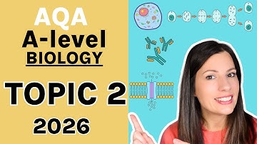 TOPIC 2 in 1 hour! AQA A-level Biology entire TOPIC 2. Cells, Immunity, Mitosis, Transport
