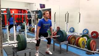 Ian 100 kg @ 74 bw high block clean