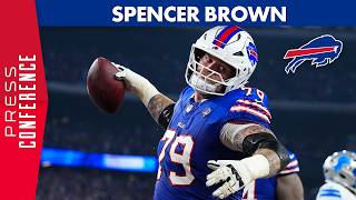 Spencer Brown On Offensive Play & Chargers Prep | Buffalo Bills