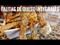 👉TALITAS INTEGRALES de QUESO SIN MANTECA NI GRASA! RE FACILES!! para el mate y picadas!