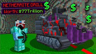 CUSTOM MINING DRILL IS INSANELY OP! | Minecraft Prisons