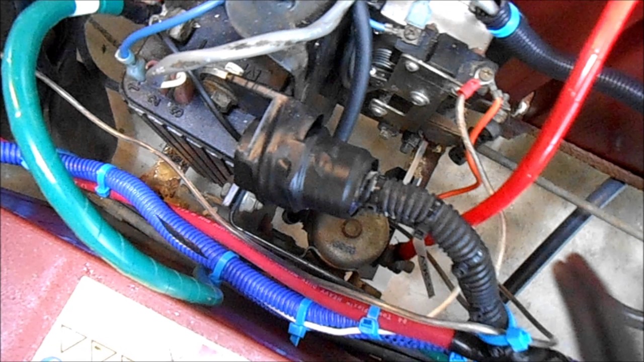 SPEEDING UP THE EZ-GO MARATHON (1994) - YouTube club car golf cart solenoid wiring diagram 