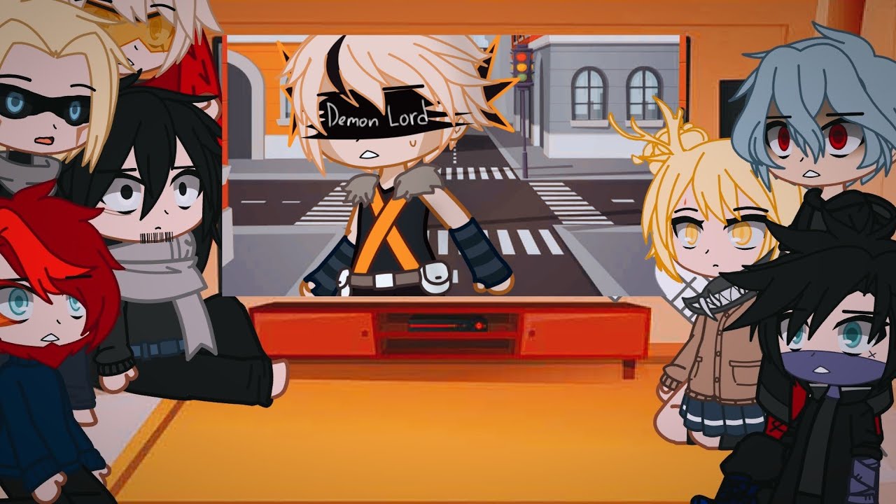 | LOV & Pro Heroes react to Demon Lord Bakugou | MY AU | original | requested | short like u |