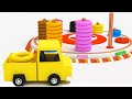 Colors for Children with Dump Truck Toys &amp; Learn Numbers for Toddlers