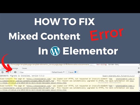 How to Fix Mixed Content error on WordPress Elementor Website (Hindi) | WordPress Error Fixing |SD