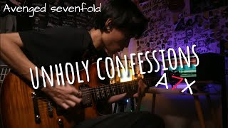 Unholy Confessions - Average sevenfold | guitar cover