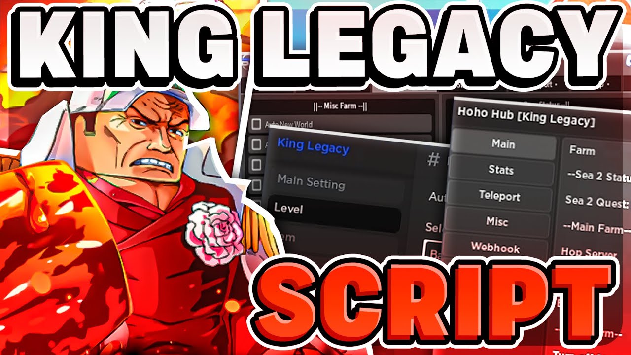 KING LEGACY Script Pastebin 2023 UPDATE 4.66 AUTO FARM