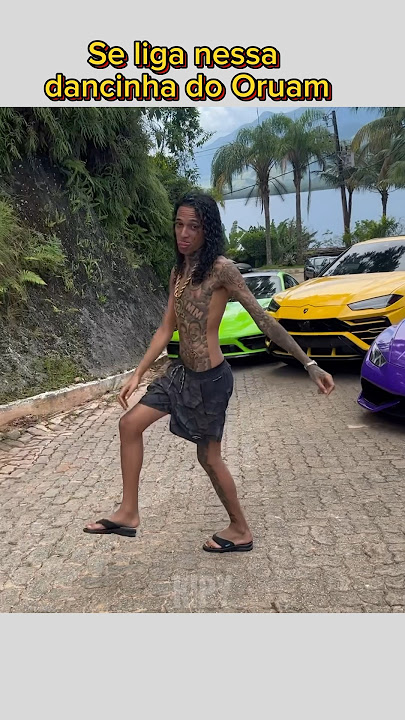 ORUAM DANDO AULA DE DANÇA 🕺🥁