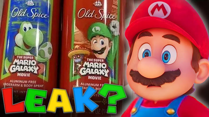 Did Old Spice Just LEAK Mario Movie 2? [Yoshi FIRST LOOK?]