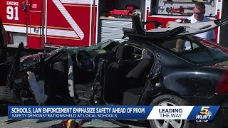 Boone County mock crash demonstration stresses safe driving before prom
