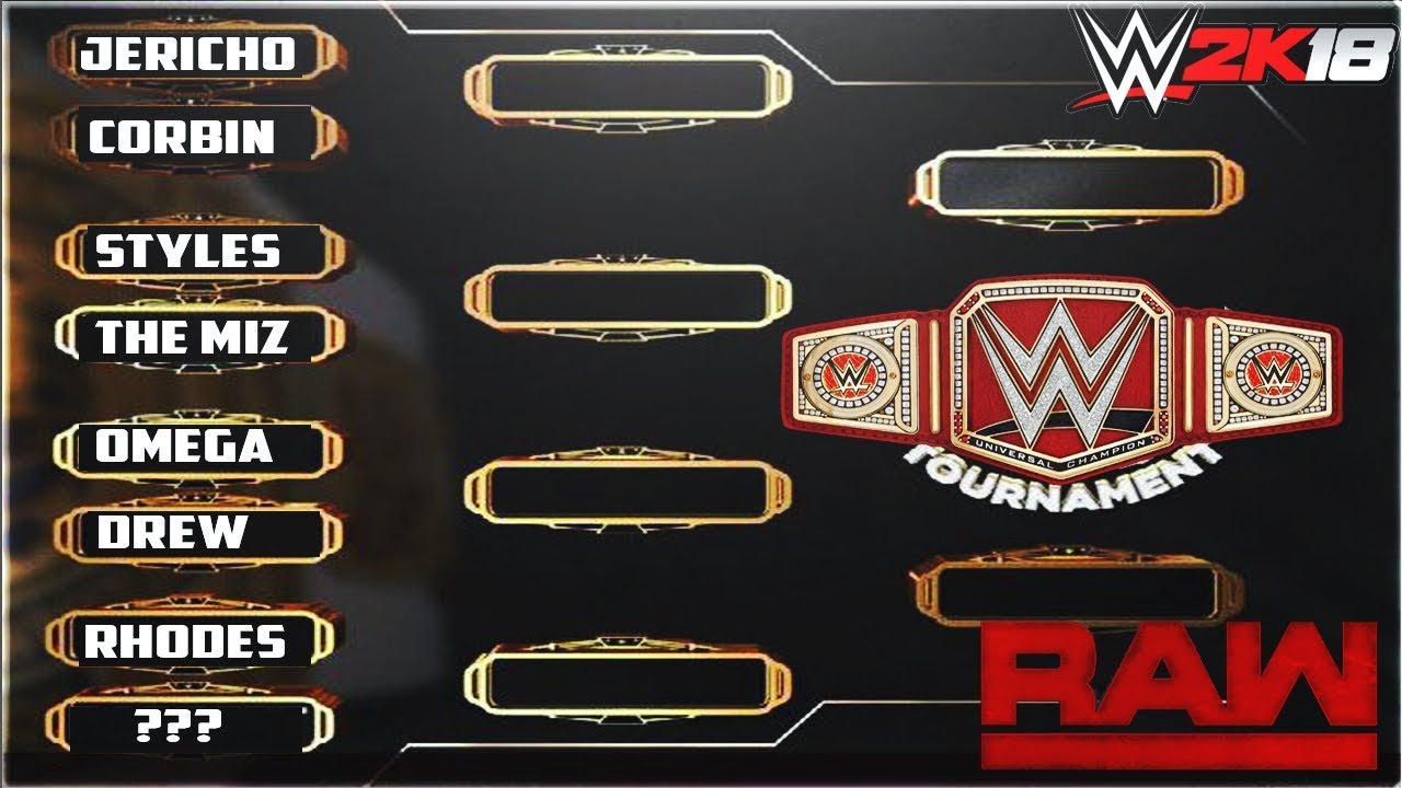 WWE 2K18 Custom Story - A Tournament For The Universal Title - Ep3