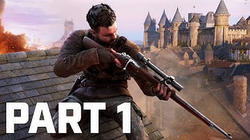 Sniper Elite Resistance - Gameplay Walkthrough Part 1 (4K) No Commentary