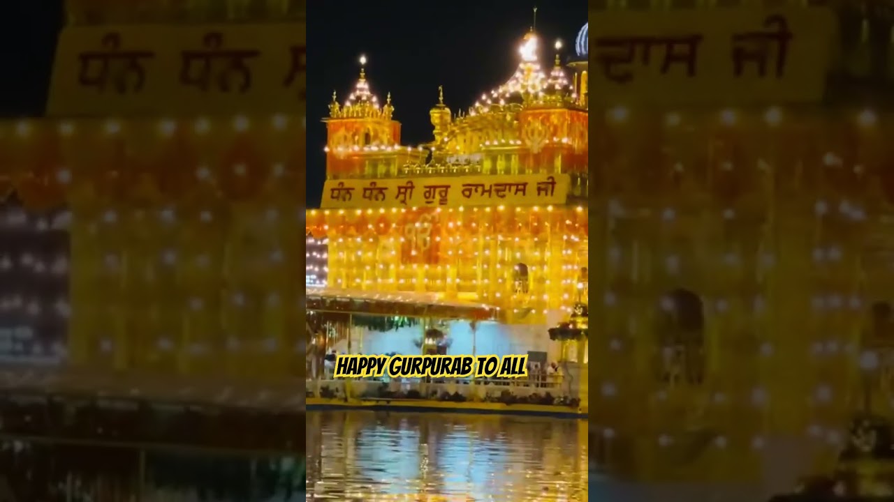 Happy Gurpurab To all #darbarsahib #amritsar #goldentemple