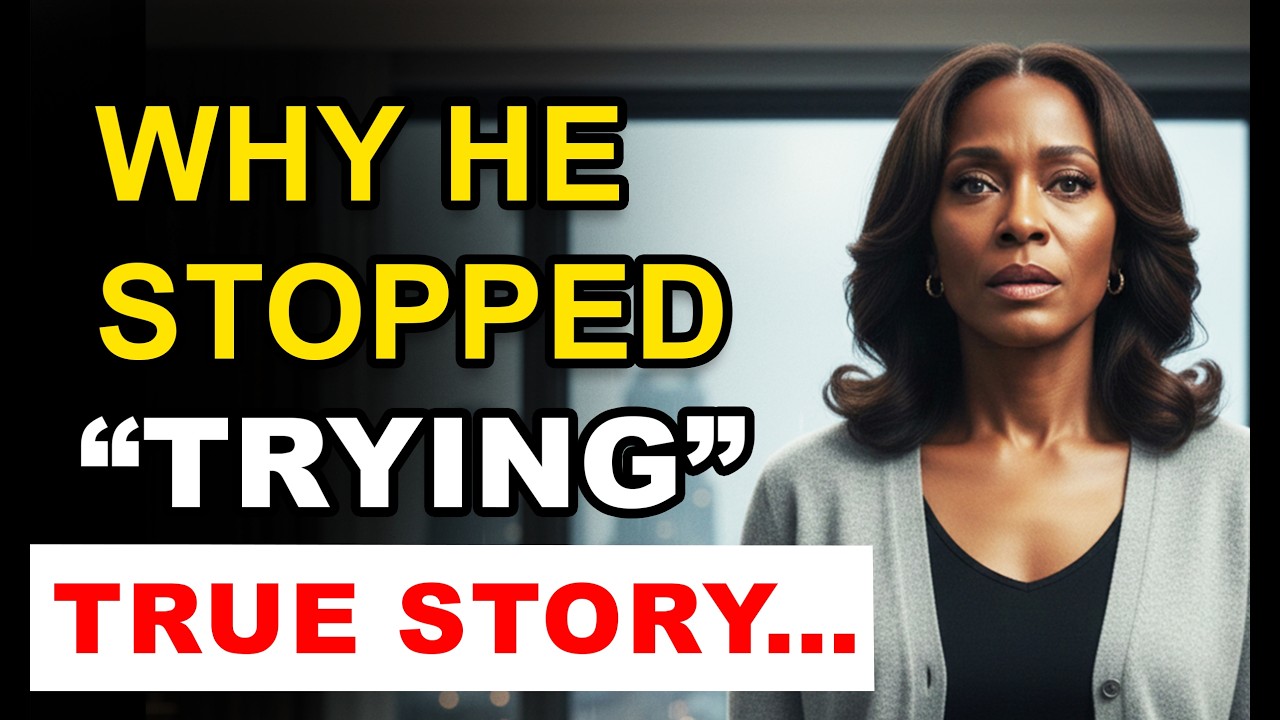 He Didn’t Stop Loving Me — He Stopped Choosing Me