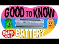 Good to Know - Battery | Kids Songs | Beans in the Wall