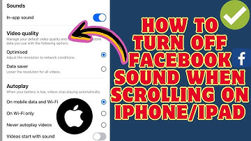 How To TURN OFF Facebook Sound When Scrolling On iPhone/iPad | 2024 Solutions