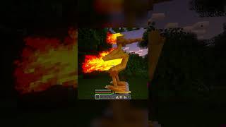 This Moltres is HUGE! 😱 #minecraft #cobblemon #pokemonminecraft