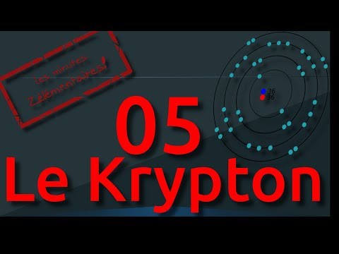 Vidéo: Dans quoi se trouve le Krypton ?