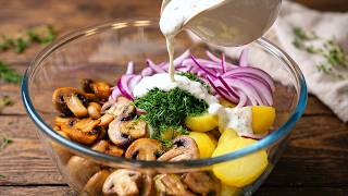 Potatoes with Mushrooms — Tastier Than Meat! My Family Always Asks for More! 🥔🍄‍🟫
