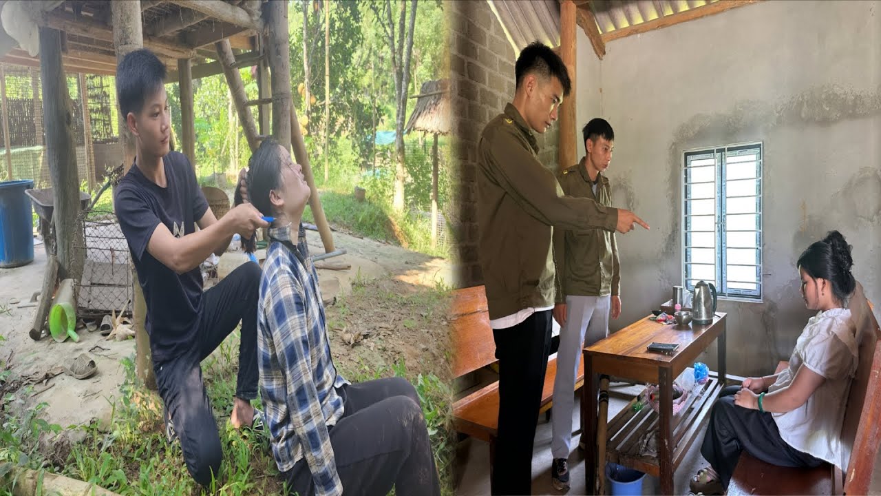 The thief broke into Ms. Dung's house, threatened her and stole her motorbike to give to Ms. Tuyet.