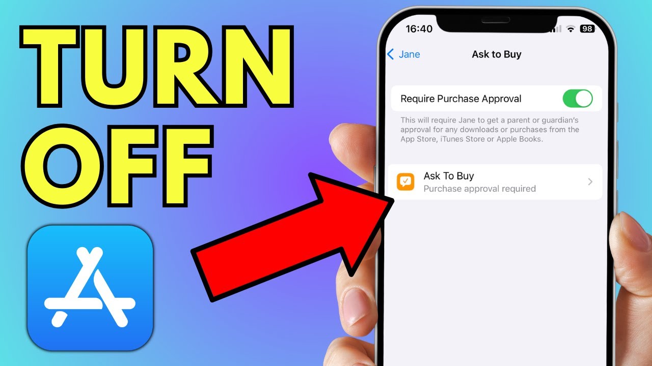 How To Turn Off Ask Permission To Download Apps On iPhone - YouTube