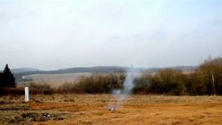 Cannon a Flash Pot - Test