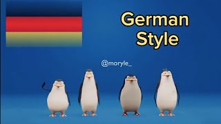 German Style Los Pingüinos Me La Van A Mascar Remake 3D Meme 4K