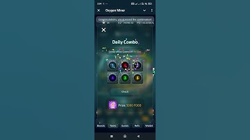 Oxygen Miner Daily Combo 2 November 2024