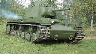 Tank KV 1 M5200 real  REFERENCE TESTS IN FIELD CONDITIONS