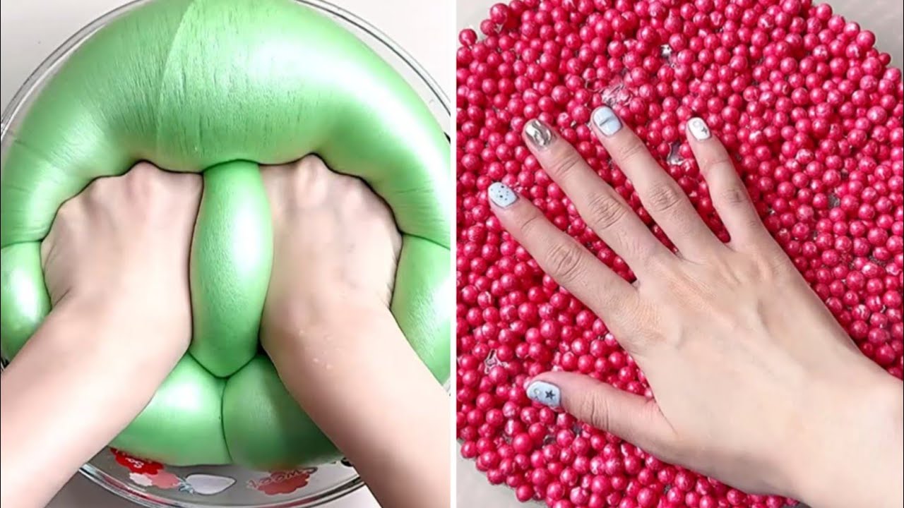 Slow Slime Most Relaxing and Satisfying Slime Videos #836 //Fast Version ...