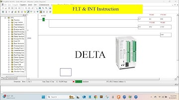 Delta PLC Tutorial 14: FLT, INT Instruction