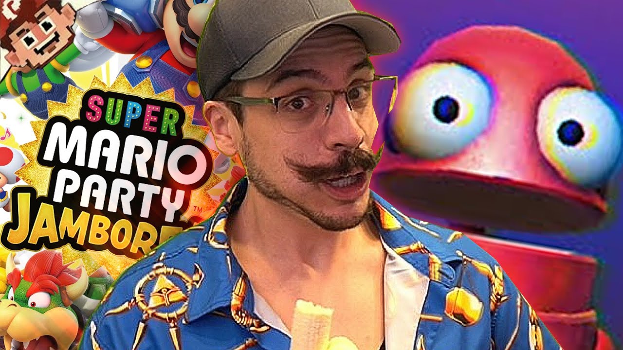 MARIO PARTY ON MAR10 DAY! | R.E.P.O.!