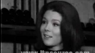 Diana Rigg Short Interview Clip 1964