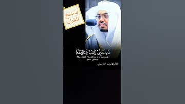 القارئ ياسر الدوسري| قال افلتعبدون من دون الله