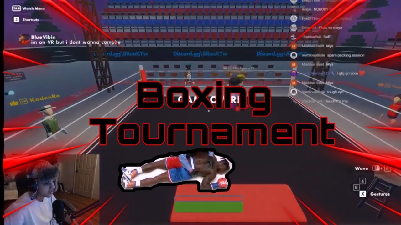 Dasgasdom3 hosted a boxing tournament WINNER gets a PS5 Rec Room ( YOU