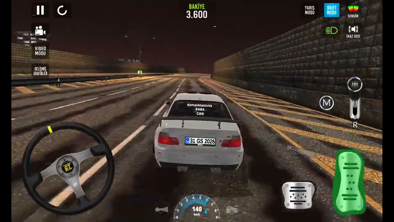 Maşallah çok güzel sürüyorum (plakanın başına bak)