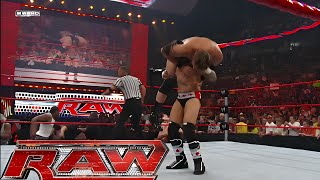 Cm Punk Vs Jbl World Heavyweight Chdanionship Match huge Brawl Occurs Raw Jun 302008